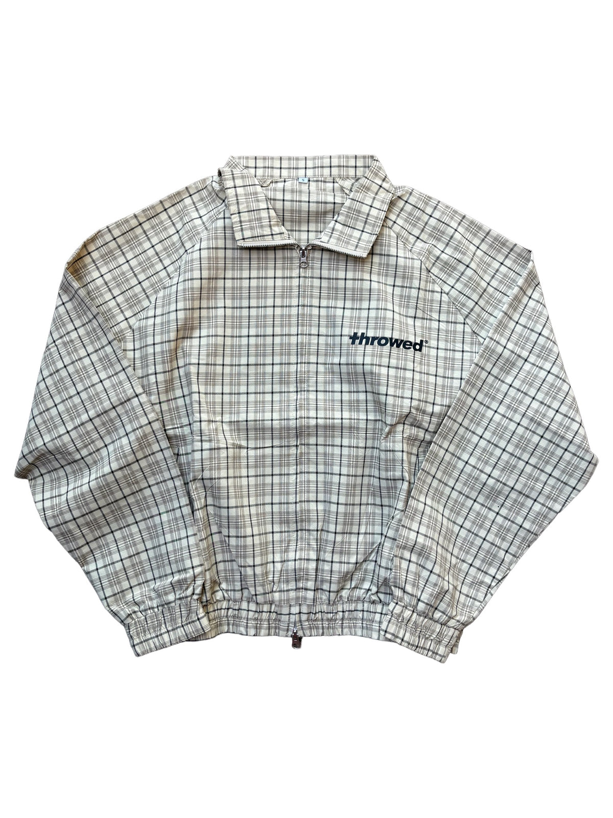 plaid full zip